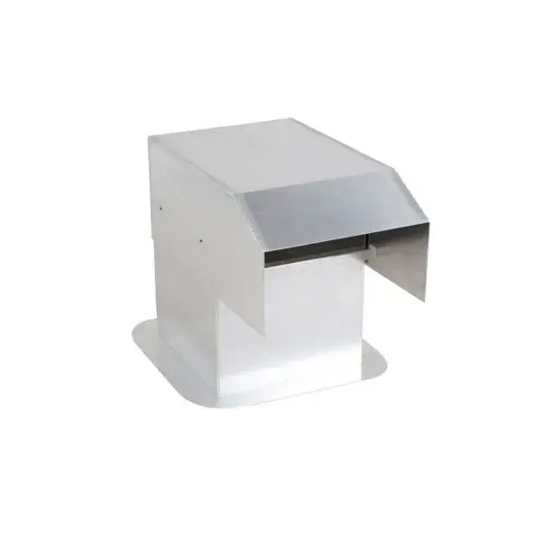 Flitsaanbieding Aluminium dakdoorvoer - 400x400mm - speciale doorgang rechtdoor