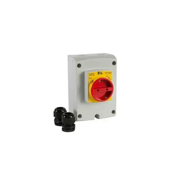 Werkschakelaar voor airco-units - 4-fasig - 63a - 180x120x113mm Goedkoop