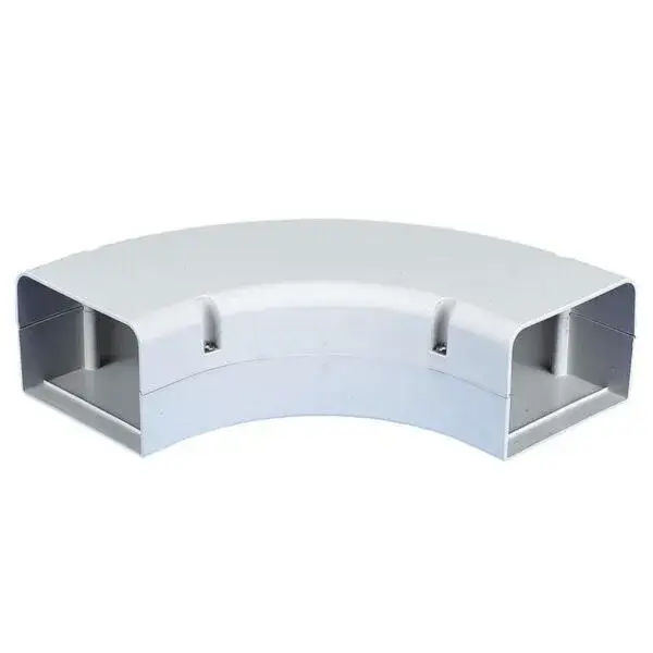 Lange platte bocht 90� - 150mm Veilige Betaling
