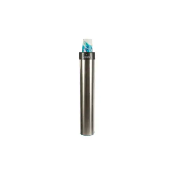 Merkproduct Bekerdispenser 'lift' type - rvs - horizontaal - �70-98mm