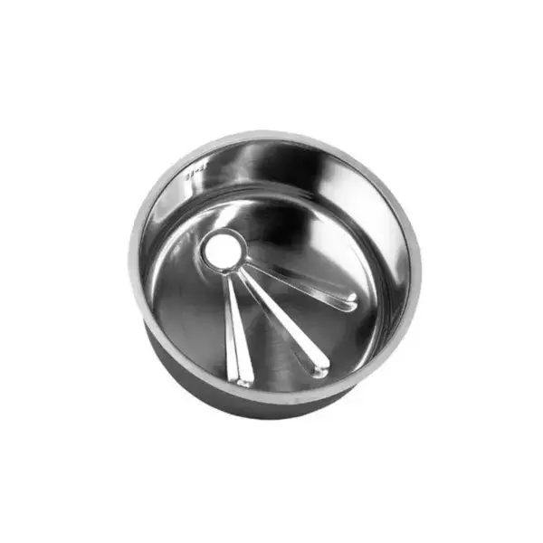 Vr36 ronde inlasspoelbak �360mm - incl. afvoer en overloop sr6 Beperkte Voorraad