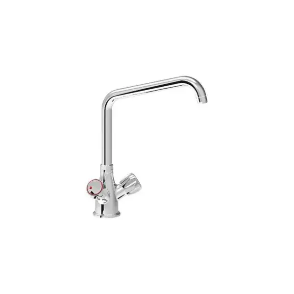 Enkelgats mengkraan 'a-line' - tafelmodel - 2 draaiknoppen - 253mm Merkproduct