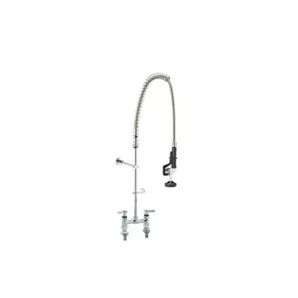 Bestseller Dubbelgats voorspoeldouche tafelmodel - excl. kwartslag tussenkraan