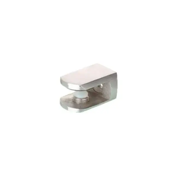 Superprijs Rvs glasklem met stelschroef - voor montage ronde buis �30mm aisi316