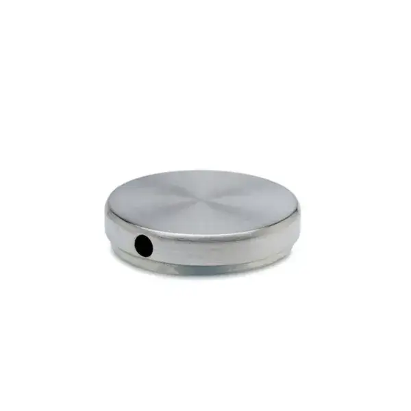 Sier afsluitkap 1.5 - �38.1mm - rvs look Meest Verkocht