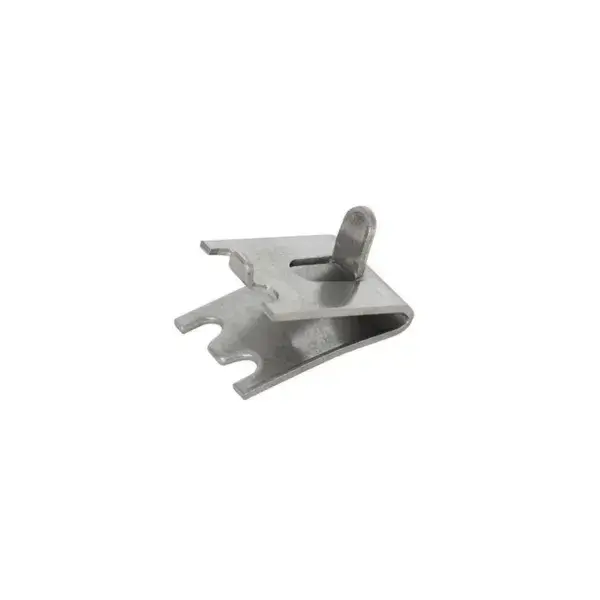 Taquet - met opstand - 22mm - rvs Merkproduct