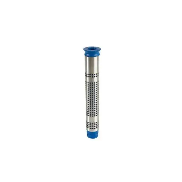 Betrouwbaar Geperforeerde standpijp met inzetbuis - h 255mm - rvs aisi304