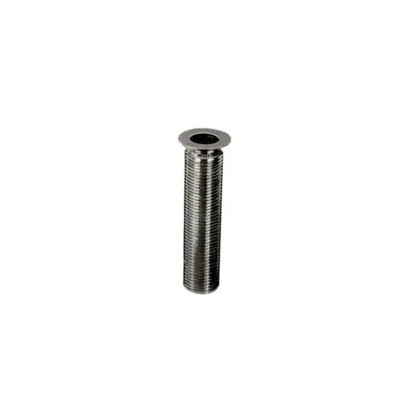Nu Kopen Kleine afvoer vernikkeld 1/2' l=89mm - inclusief washer & lock nut