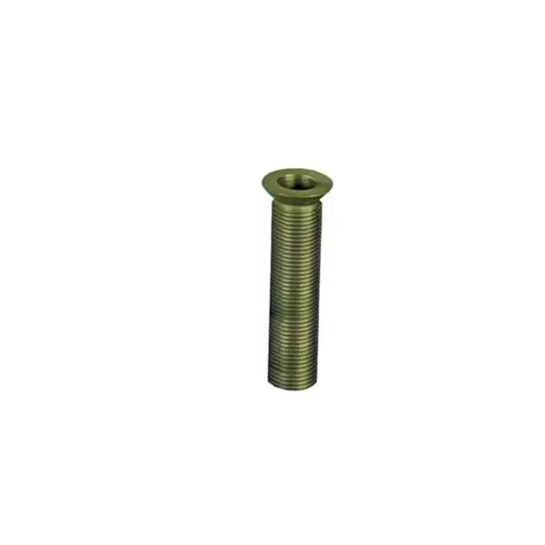 Kleine afvoer vernikkeld 1/2' l=51mm - inclusief washer & lock nut Rechtstreeks Van De Fabrikant