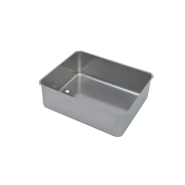 Koopje Rvs bain-marie bak inlas gn 2/1 - met afvoeropening 3/4'