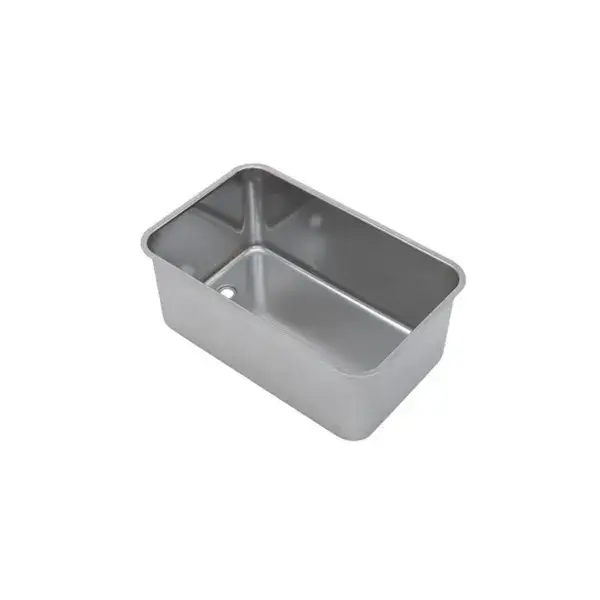 Gereduceerde Prijs Rvs bain-marie bak inlas gn 1/1 - met afvoeropening 3/4'