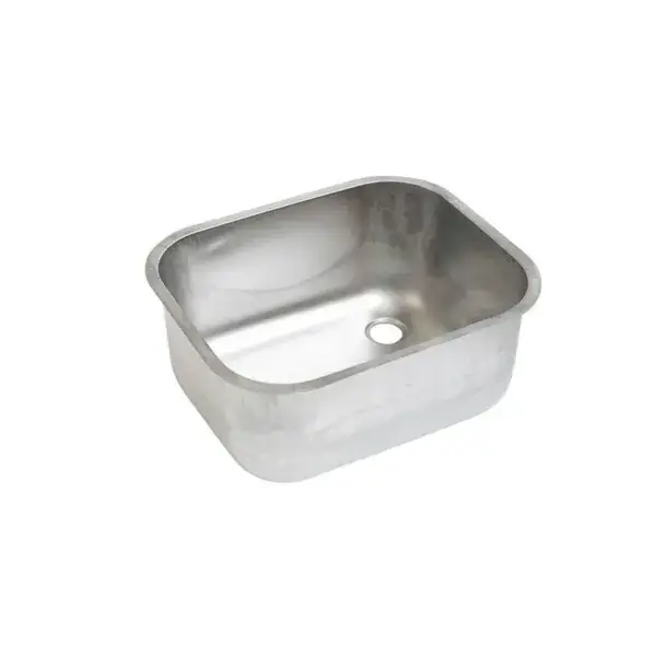 Gereduceerde Prijs Inlasspoelbak 500x400x250mm - aisi316 - links - zonder overloop