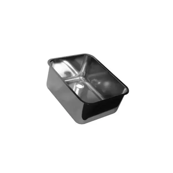 Merkproduct Pl605030r inlasspoelbak 600x500x300mm - rechts - comfort line - zonder overloop