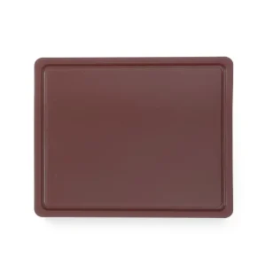 Betrouwbaar Snijplank Haccp Gastronorm 1/2, Hendi, GN 1/2, Bruin, 325x265mm