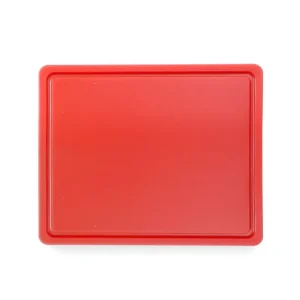Gereduceerde Prijs Snijplank Haccp Gastronorm 1/2, Hendi, GN 1/2, Rood, 325x265mm
