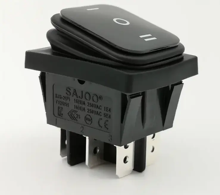 Aanbieding Tuimelschakelaar SJ3-2 | Waterdicht | 25A | 250V