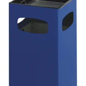 V-Part As-papierbak | Met Afneembaar Afdak | 70L | Blauw | 395x395x910mm Favoriet