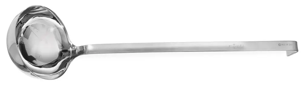 Beperkte Voorraad Soeplepel Non-drip, Hendi, Profi Line, 0,75L, ø145x575mm