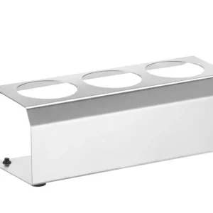 Gecertificeerd Saus Standaard, Hendi, 3 Gaten ø57 Mm, 229x90x(h)78mm