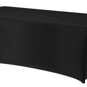 Tafelhoes Symposium Rechthoekig, Hendi, 810910 + 810897, Zwart, 1830x760x(h)730mm Betaalbaar
