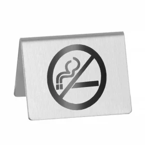 Tafelstandaard Niet Roken, Hendi, 50x35x(h)40mm Op = Op