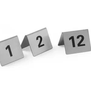 Tafelstandaard Nummers, Hendi, Nummers 1-12, 50x35x(h)40mm Bestel Nu