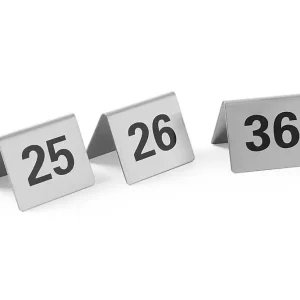 Tafelstandaard Nummers, Hendi, Nummers 25-36, 50x35x(h)40mm Bestseller
