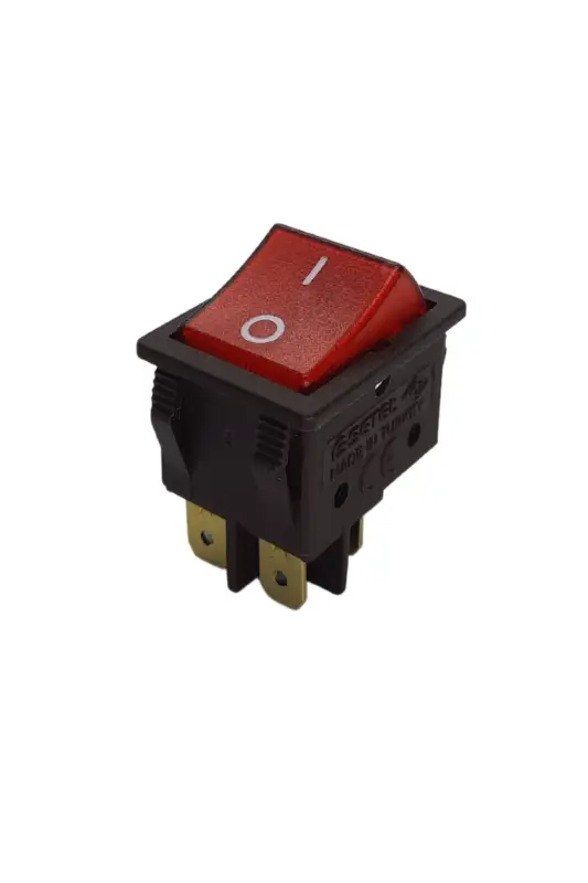 Nu Kopen Wipschakelaar| | Rood | 16A/250V | Universeel