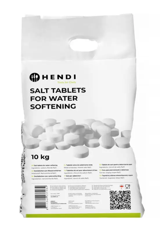 Zouttabletten voor waterontharding, HENDI, 10 kg Koop Vandaag