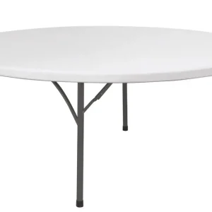 Aanbieding HENDI Ronde Opvouwbare Buffettafel | Max. belasting 250kg | 1800x740mm