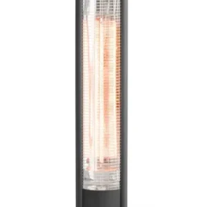 Express Levering Infrarood Terrasverwarmer Tornado, Hendi, Zwart, 230v/2000w, 210x270x(h)1060mm
