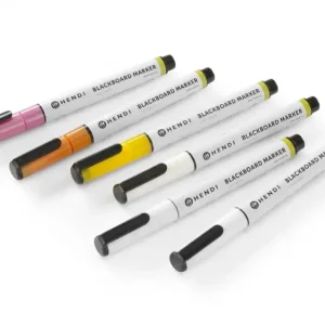 Aanbieding Krijtstiften 1 Mm, Hendi, 3 Witte, 1 Roze, 1 Gele En 1 Bronskleurige Stiften, 6 St