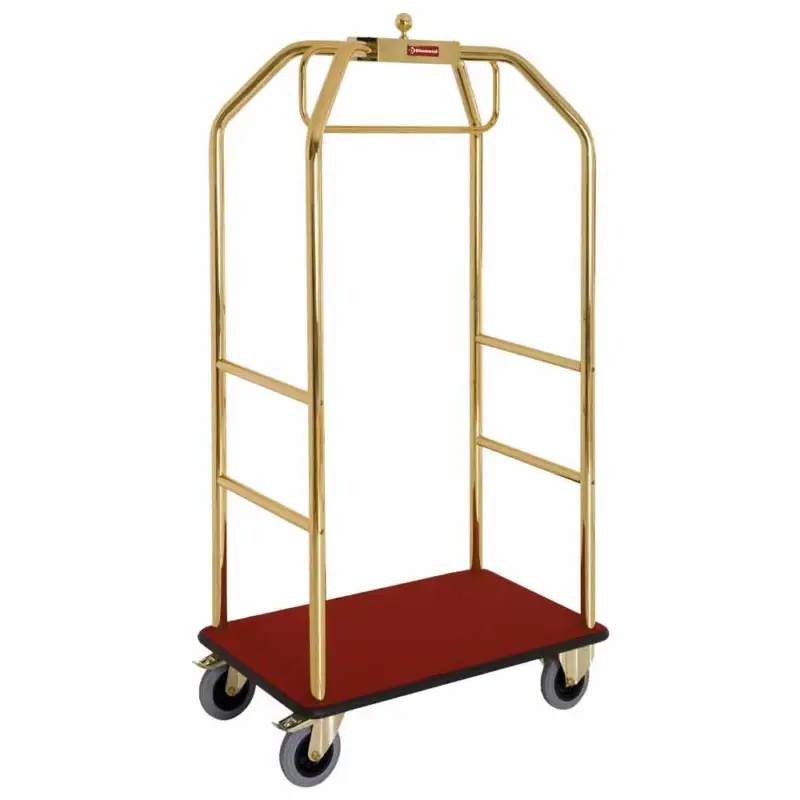 Wagen Voor Koffers & Vestiaire “verguld”, 2 Wielen Met Remmen Nu Kopen