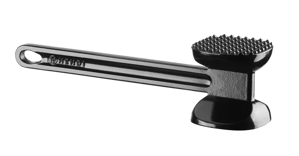 Vleeshamer XL, HENDI, Zwart, 300x80x(H)80mm Favoriet
