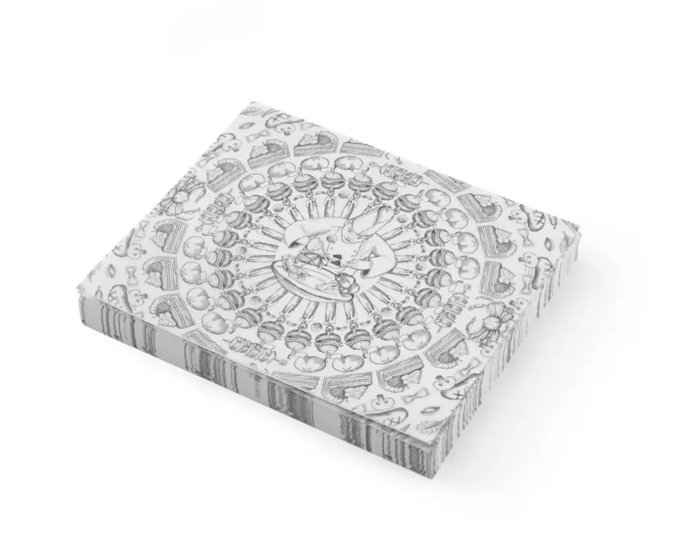 Vetbestendig Papier – 500 St., Hendi, Kok Voedsel Patroon, 500 St., 250x200mm Must-Have