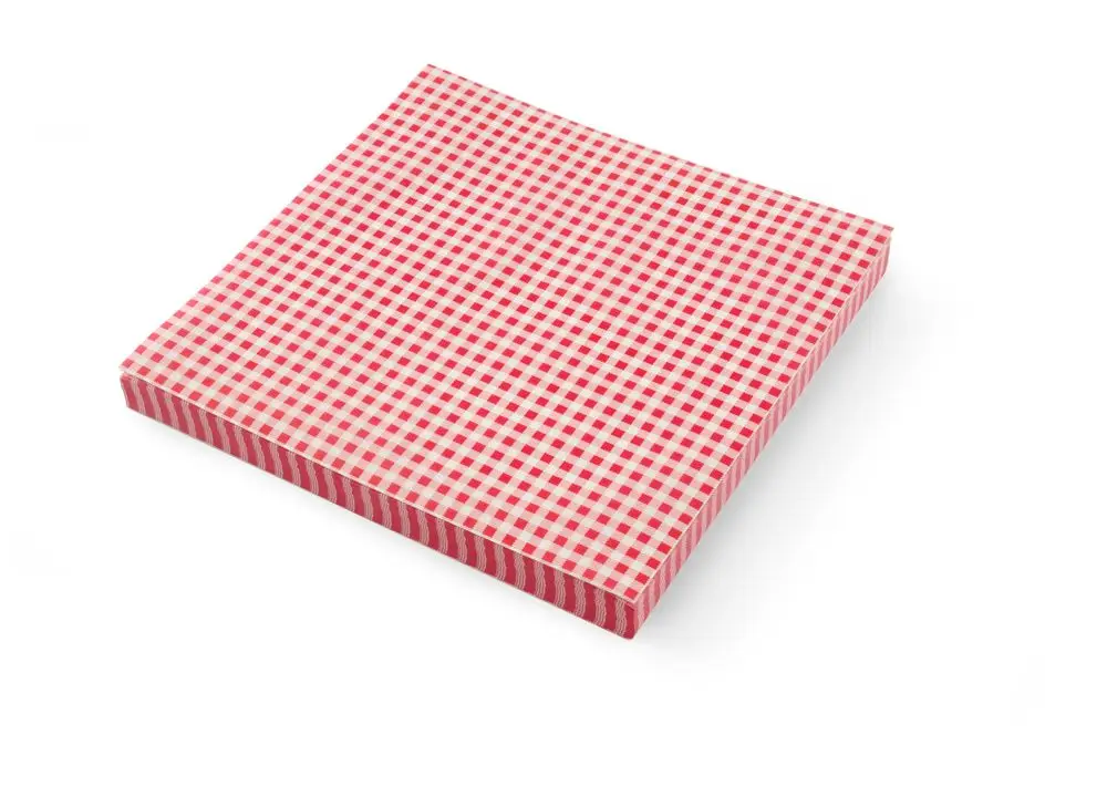 Vetbestendig Papier – 500 St., Hendi, Ruitjespatroon, 500 St., 306x305mm Goedkoop