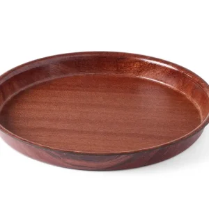 Dienblad Woodform, Hendi, Mahonie, ø420x(h)30mm Direct Verzonden
