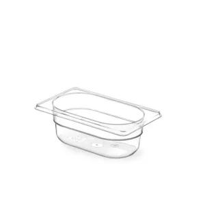 Container GN 1/9 Tritan, Hendi, GN 1/9, 0,6L, Transparant, 176x108x(h)65mm Dagaanbieding