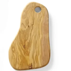 Bestseller Serveerplank Met Gat, Olijfhout, Hendi, 350x210x(h)18mm