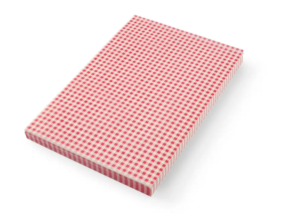 Hete Deal Vetbestendig Papier Placemat – 500 St., Hendi, Ruit Patroon, 500 St., 420x275mm