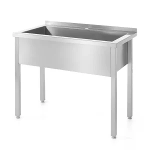 Meest Verkocht Enkele Spoeltafel – Gelast, Hendi, Profi Line, 1000x600x(h)850mm