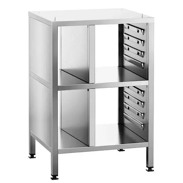 Populair Onderstel Rational iCombi Pro XS | 8 Niveaus 2/3 GN + 2 Vakken | 639x563x932mm