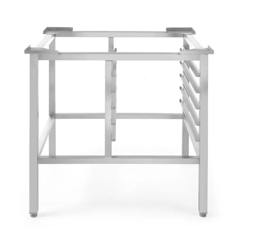Rechtstreeks Van De Fabrikant Onderstel Voor Hetelucht Stoomoven Met Grill 4x GN 2/3, Hendi, 580x390x(h)750mm