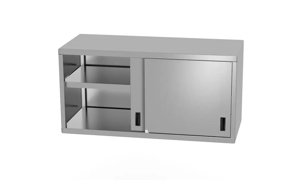 Hangkast Met Schuifdeuren – Gelast, Diepte: 400 Mm, Hendi, Profi Line, 1000x400x(h)600mm Korting