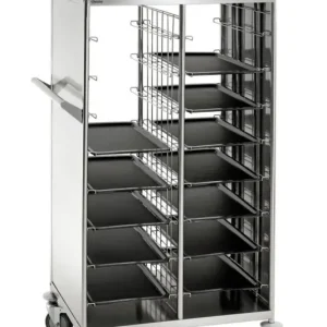 Bartscher Plateauwagen TT1600 | 16 roosters – 1/1 GN | 925x620x1700mm Speciale Aanbieding