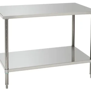 Bartscher RVS Werktafel | Met Bodemschap | Insteeksysteem | 1200x700x900mm Rechtstreeks Van De Fabrikant