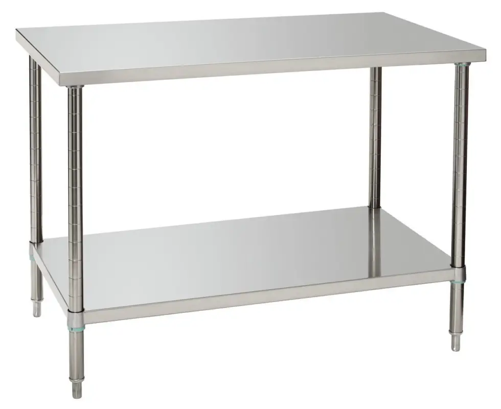 Bartscher RVS Werktafel | Met Bodemschap | Insteeksysteem | 1200x700x900mm Rechtstreeks Van De Fabrikant
