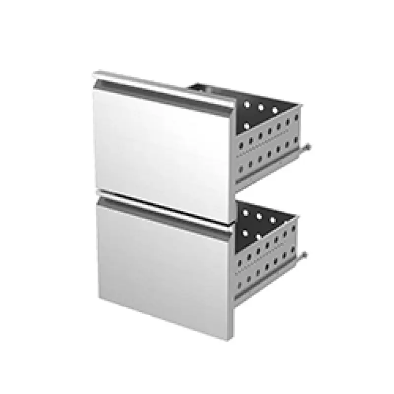 Kit ladeblok (1/2 + 1/2) roestvrij staal x KBR… Hete Deal