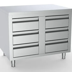 Gecertificeerd 700 Werktafel Met 6 Laden 1000