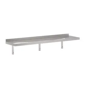 300 RVS Wandschap 1800 Incl. Konsoles Goedkoop